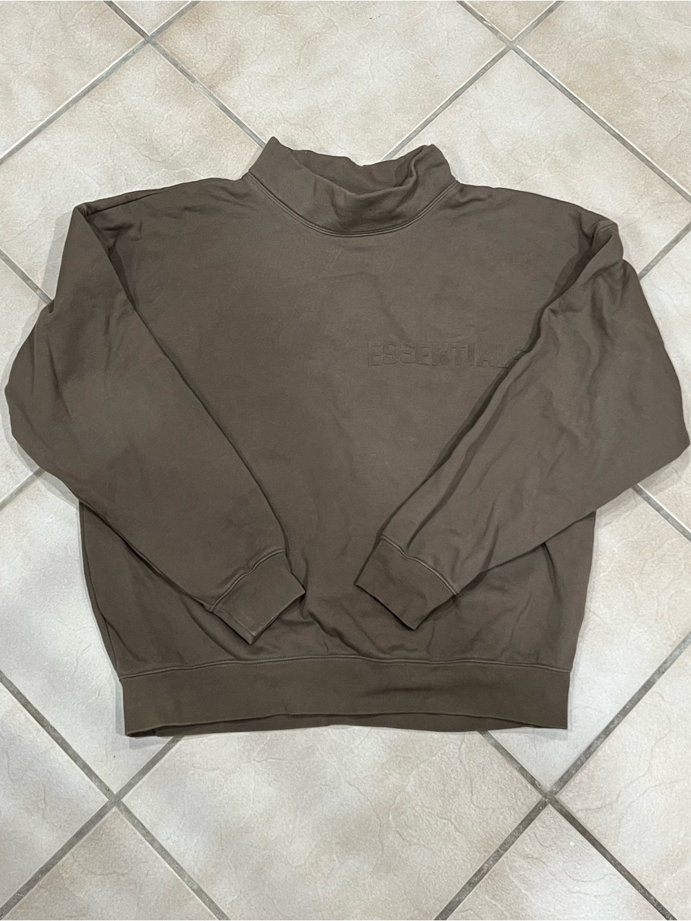 Essentials fear of god Men mock neck Sweatshirt